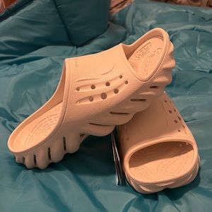 Brand new crocs echo slide size 8